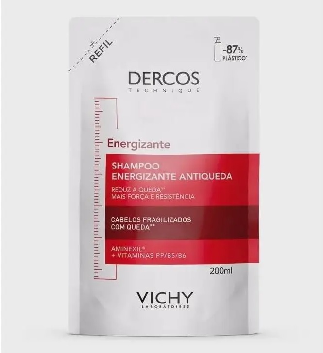 Vichy Dercos Energizante Refil – Shampoo Antiqueda 200ml