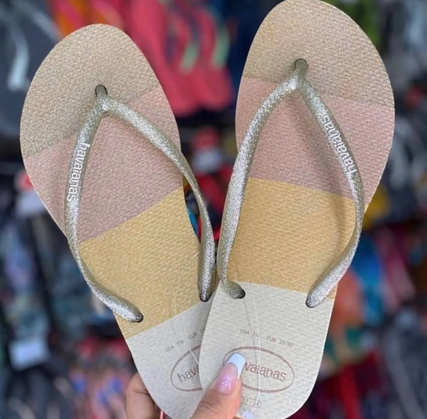 Chinelo Slim Palette Glow, Havaianas, Feminino