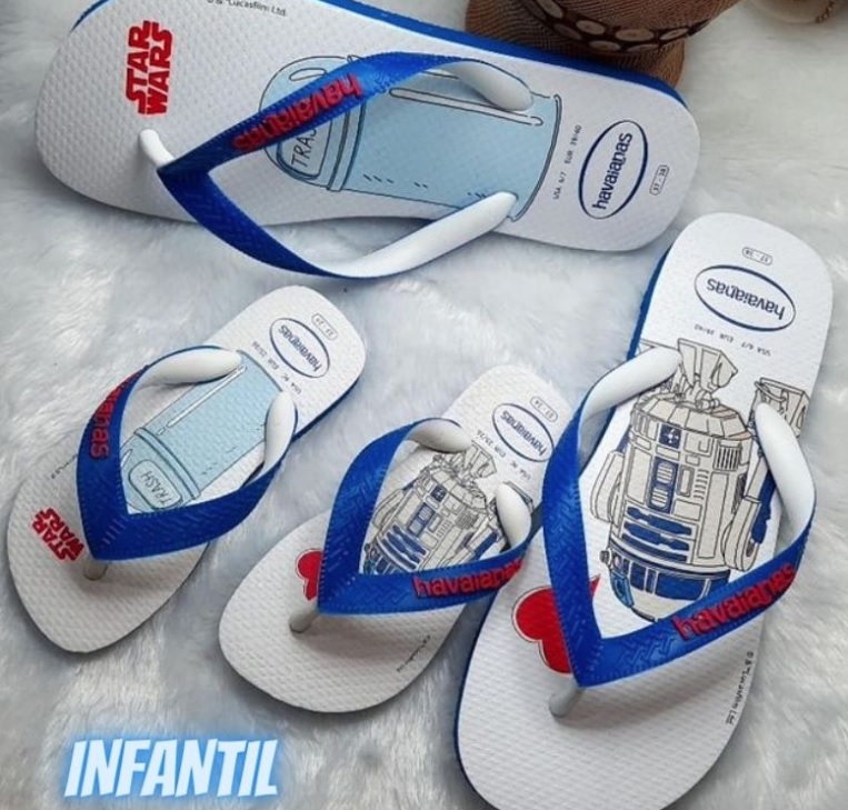 Chinelo Star Wars, Havaianas, Criança Unissex