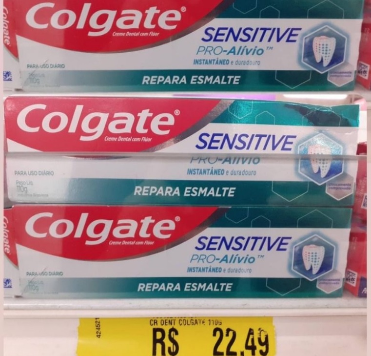 Creme Dental Colgate Sensitive Pro-Alívio 110g