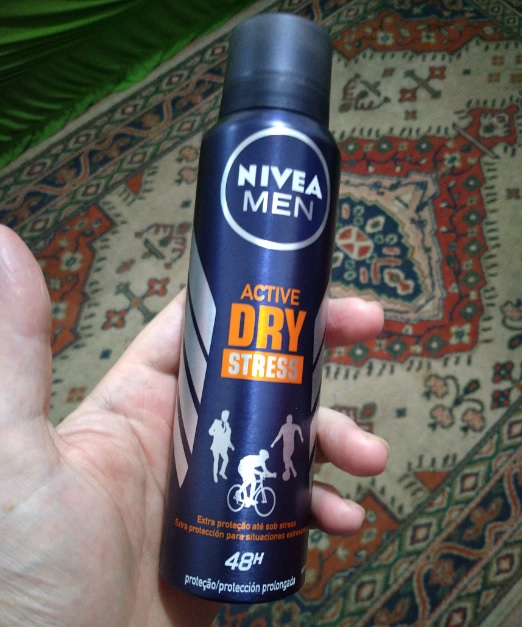 Desodorante Antitranspirante Aerosol NIVEA Men Active Dry Stress Protect 150ml, Nivea