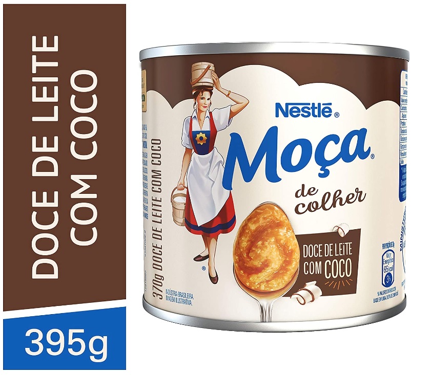 Doce de Leite com Coco, Moça, 370 g