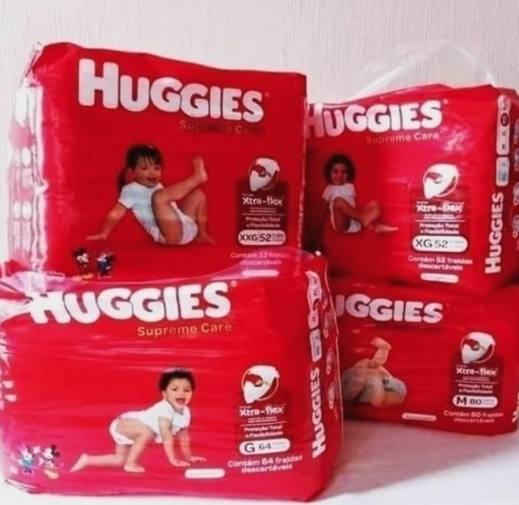 Fralda Huggies Supreme Care