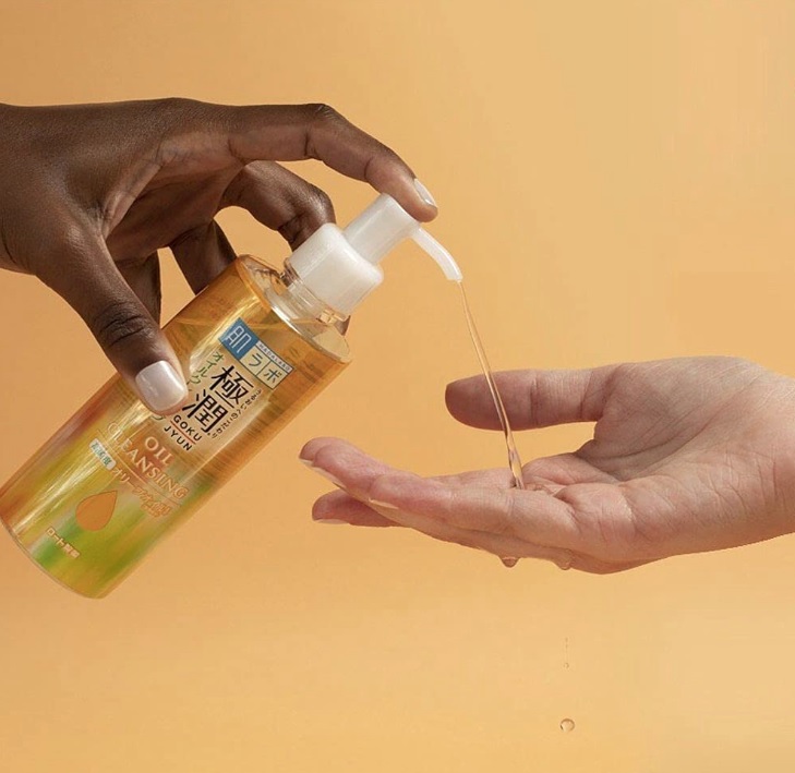 Gokujyun Oil Cleasing – Óleo Removedor de Maquiagem com Ácido Hialurônico 200ml, Hada Labo