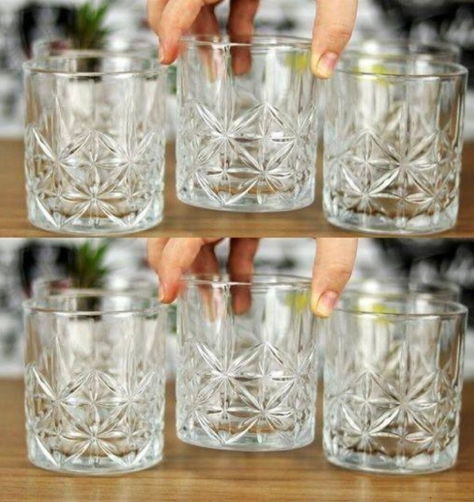 Jogo de Copos de Vidro 330ml 6 Peças Haus – Pavillion