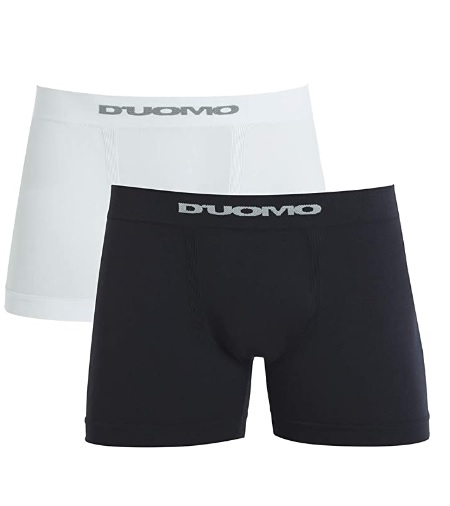 Kit 2 Cuecas Boxer Microfibra, Duomo, Masculino