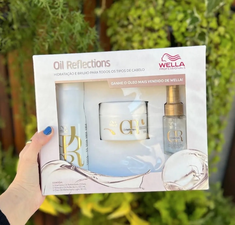 Kit Wella Professionals Oil Reflections Power Trio