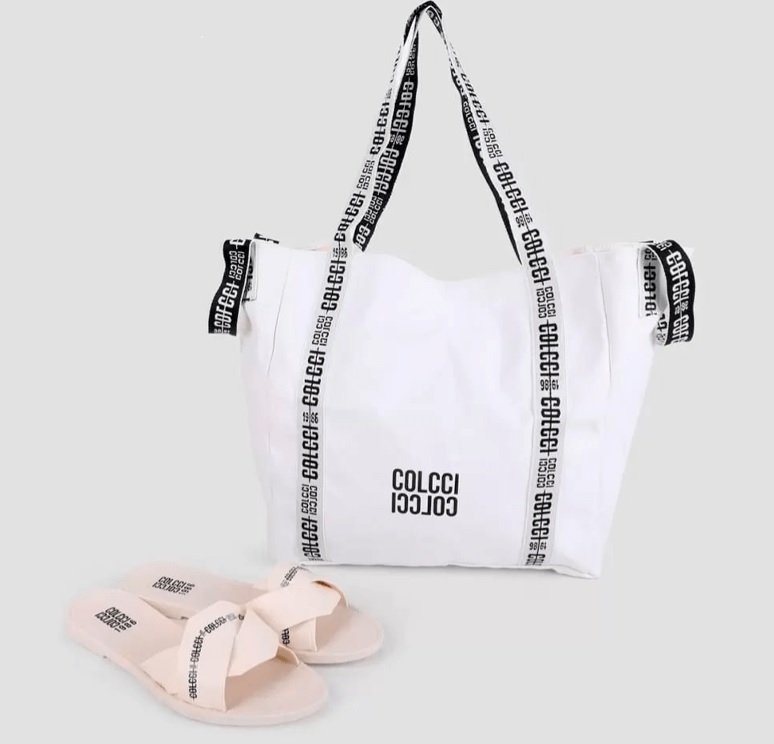 Kit de Bolsa Shopper + Rasteira Colcci 158.01.01525