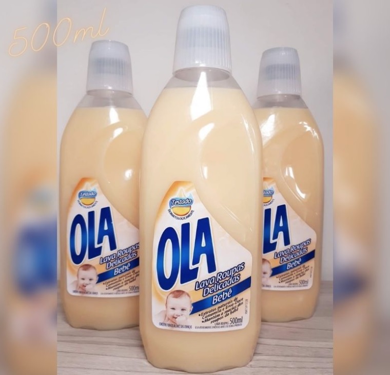 Lava Roupas Ola Bebê 500Ml