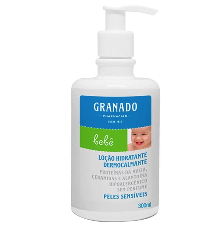 Loção Hidratante Bebe Pele Sensíveis, Granado, 300 ml