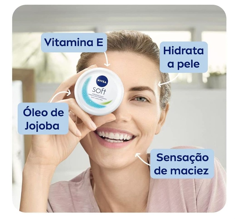 NIVEA Creme Hidratante Soft 48g