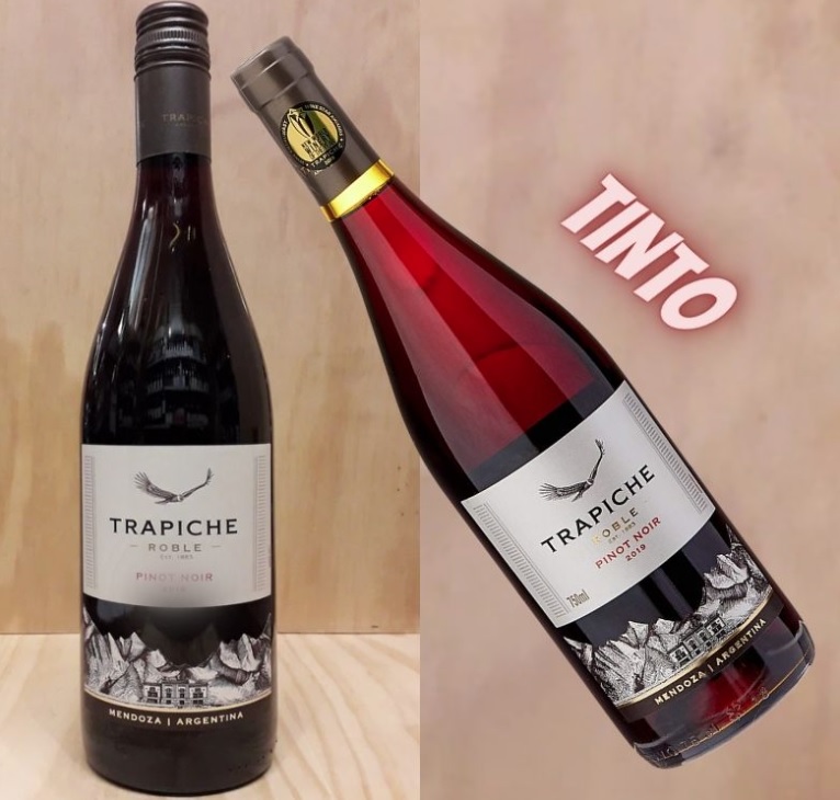 Vinho Tinto Trapiche Roble Pinot Noir 750 Ml Trapiche Pinot Noir