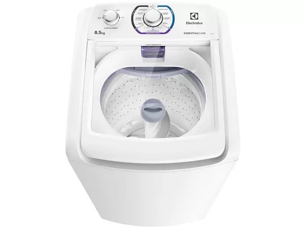 Lavadora de Roupas Electrolux LES09 8,5kg – 10 Programas de Lavagem