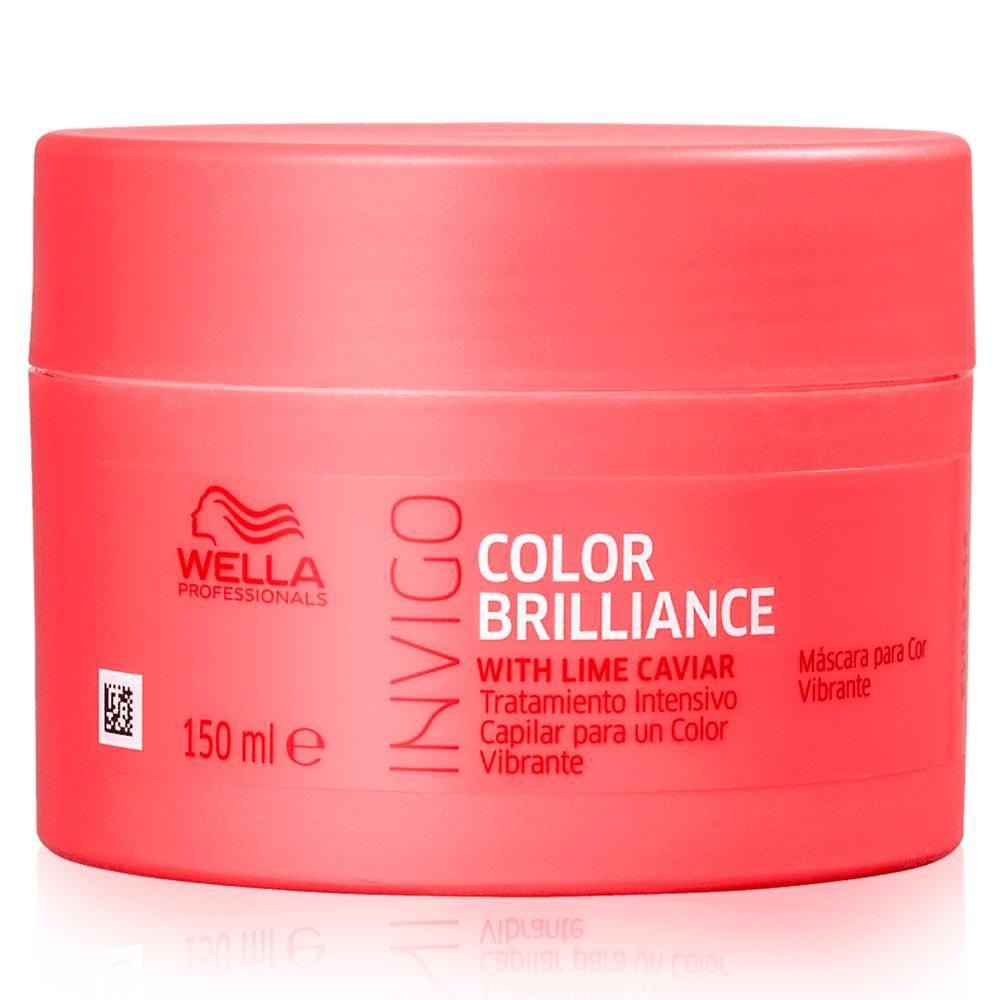 Máscara para Cuidado da Cor Wella Professionals Invigo Color Brilliance 150ml