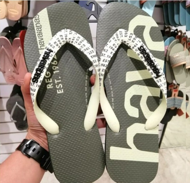 Chinelo Logomania Midtech, Havaianas, Adulto Unissex