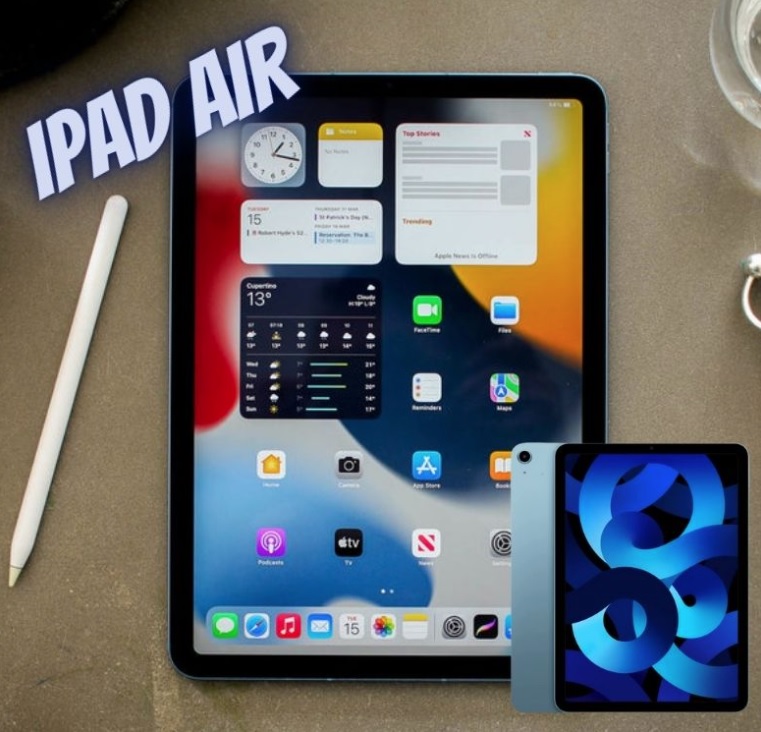 2022 Apple iPad Air (5ª geração, Wi-Fi, de 256 GB) – Cinza-espacial