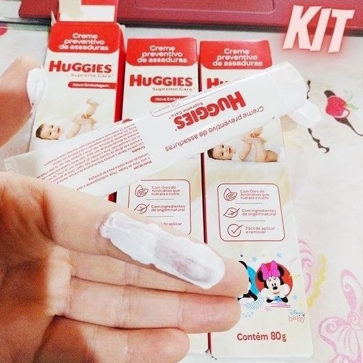 Creme Preventivo de Assaduras Huggies Supreme Care – 240g
