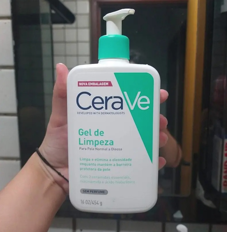 Gel de Limpeza Facial Cerave Hidratação CRV – Dermocosméticos 454g