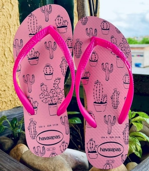 Havaianas, Slim Cactus, Chinelo, Feminino