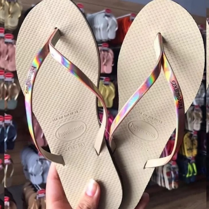 Rasteira You Metallic, Havaianas, feminino