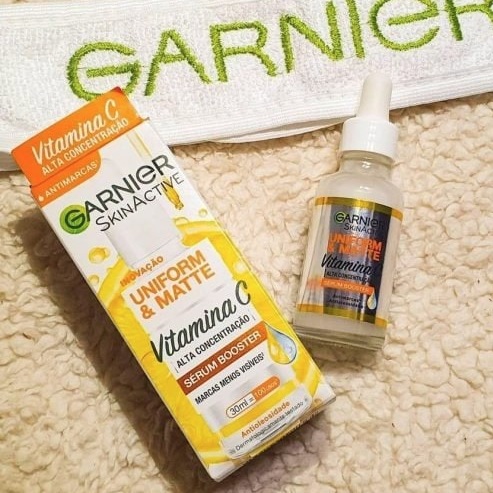 Sérum Facial Antimarcas Garnier Uniform & Matte Vitamina C 30ml – Garnier Skin