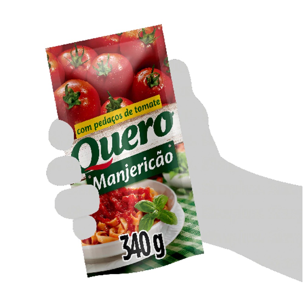 Molho de Tomate Quero Manjericão 340g