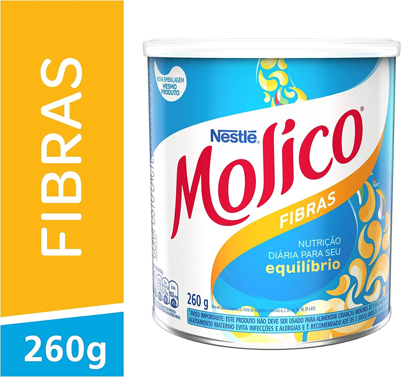 Composto Lácteo, Fibras, Molico, 260g