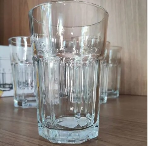 Conjunto 6 Copo Bristol Transparente 200ml Vidro Drinks