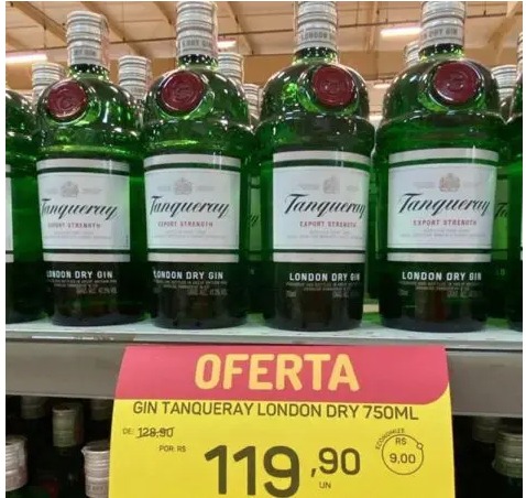 Gin Tanqueray London Dry, 750ml