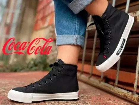 Tênis Coca-Cola Shoes Daytona Hi Feminino