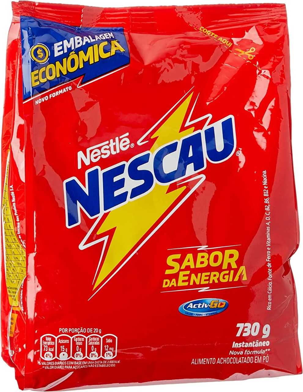 Achocolatado em Pó Nescau 730G