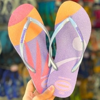 Chinelo Slim Palette Glow, Havaianas, Feminino