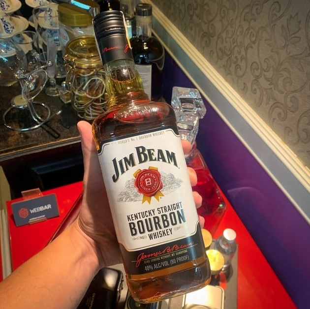 Whisky Jim Beam White, Bourbon, 1L
