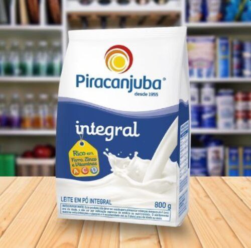 Leite Pó Integral Piracanjuba Pouch 800g