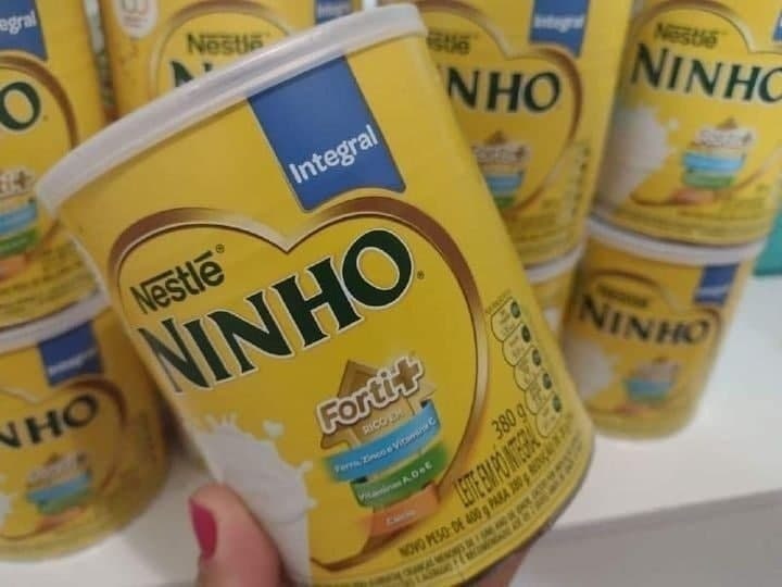 Leite em Pó Integral Ninho 380g