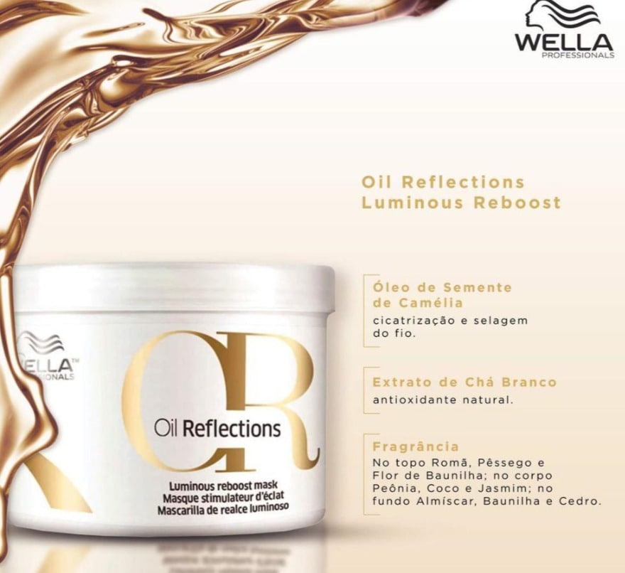 Wella Professionals Oil Reflections Luminous Reboost – Máscara Capilar 500ml