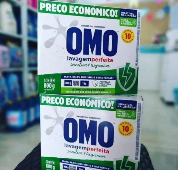 Sanitizante Omo Lavagem Perfeita Sanitiza & Higieniza 1.6kg