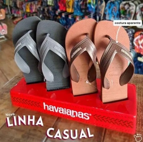 Chinelo Hybrid Be, Havaianas, Masculino