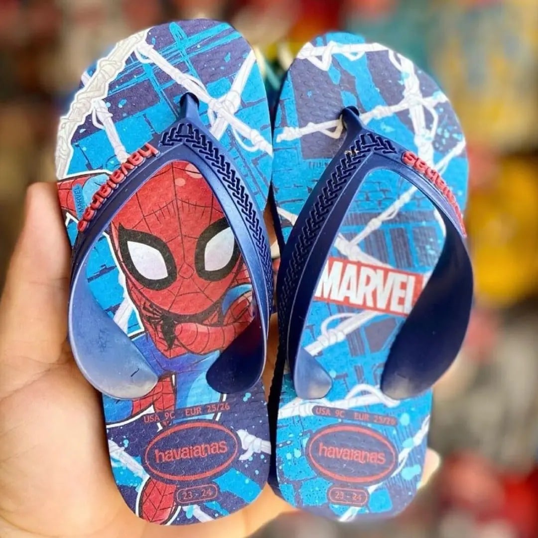 Chinelo Kids Max Marvel, Havaianas, Criança Unissex