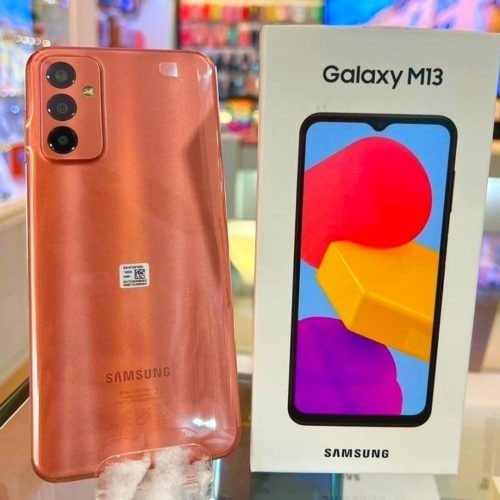 Smartphone Samsung Galaxy M13 128GB 4G Wi-Fi Tela 6.6” Dual Chip 4GB RAM Câmera Tripla + Selfie 8MP