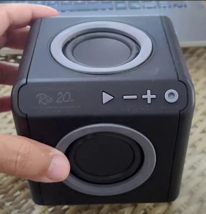 Bluetooth Caixa de Som Bluetooth Portátil 20 Watts Rms, Elg, Pwc-Audbl