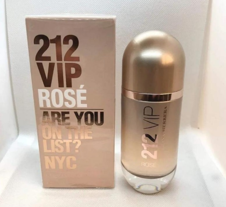 212 vip Rosé Carolina Herrera edp – Perfume Feminino 125ml