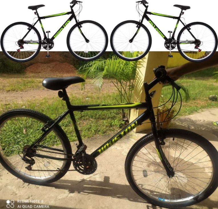 Bicicleta Aro 26 Houston Foxer Hammer Aço – Freio V-Brake 21 Marchas