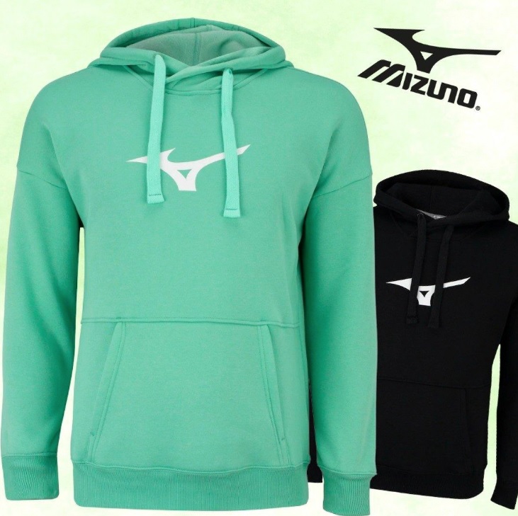 Blusão Mizuno Feminino com Capuz Canguru Big Logo