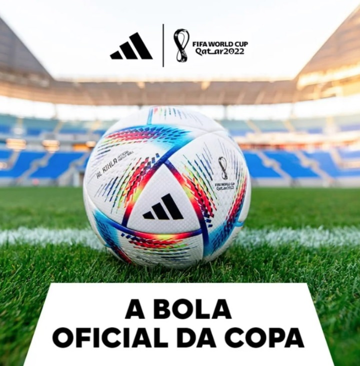 Bola De Futebol De Campo Adidas Al Rihla Copa Do Mundo Training