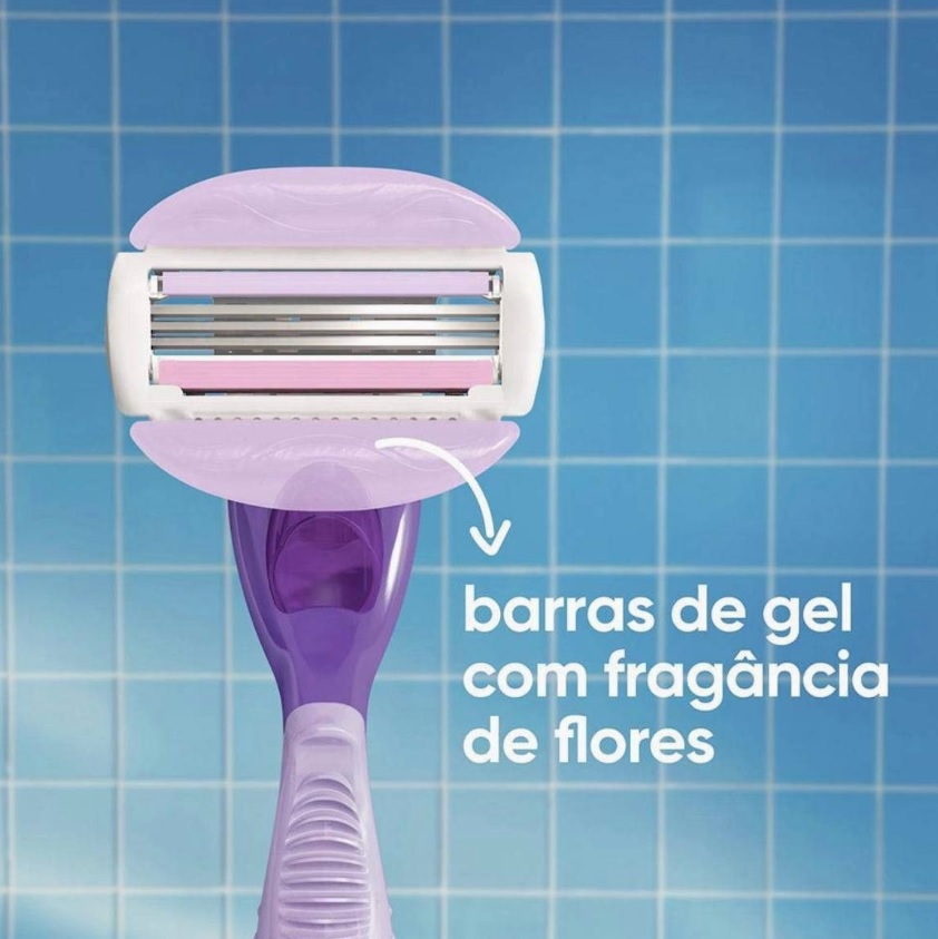 Carga para Aparelho de Depilar Gillette Venus Breeze 2 unidades