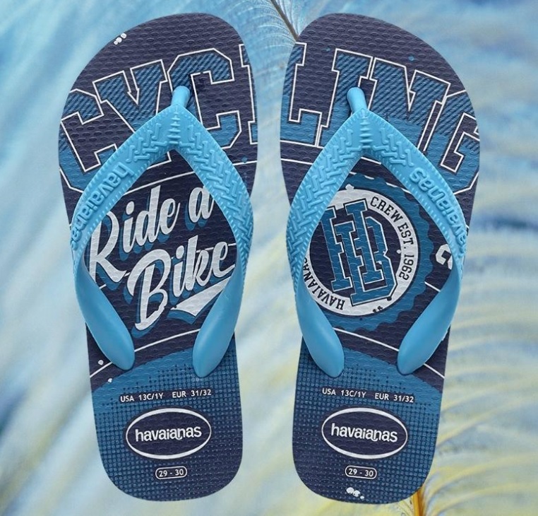 Chinelo Athletic, Havaianas, meninos