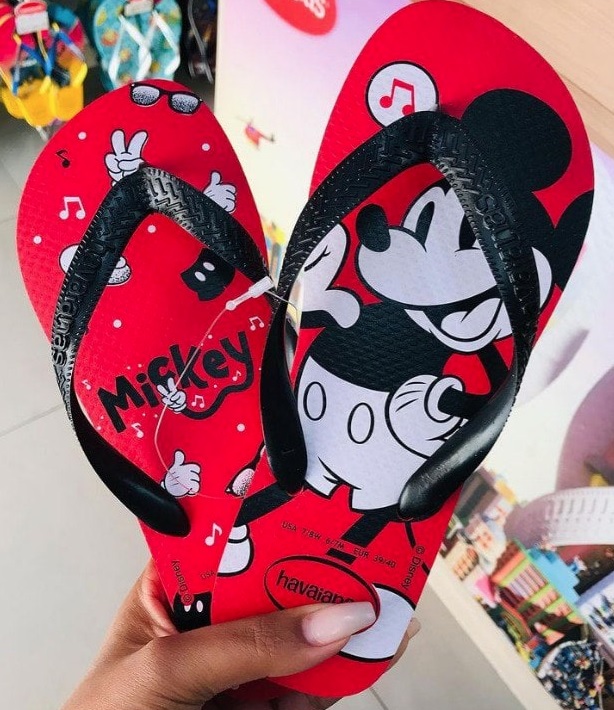 Chinelo Sandalias Havaianas Top Disney, Havaianas, adulto-unissex