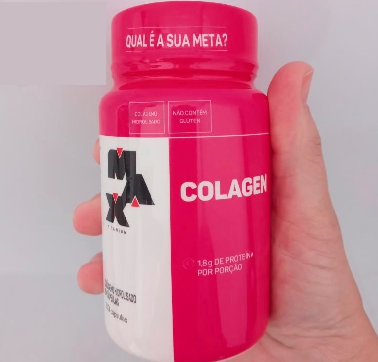 Colageno Hidrolisado 100 Capsulas – Max Titanium