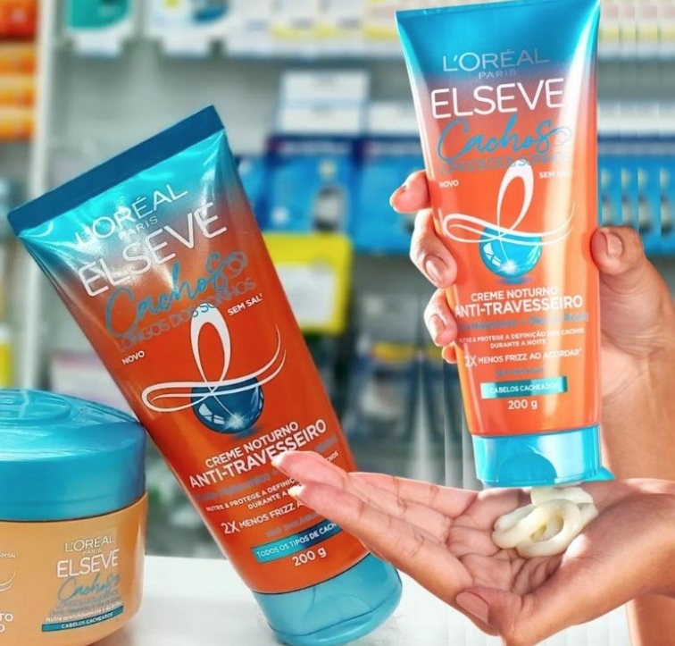 Creme Noturno Loreal Elseve Cachos dos Sonhos 200ml